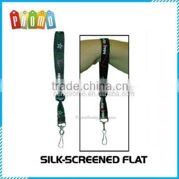 HOT SILK SCREENED WRIST LANYARD