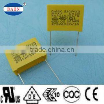 Metallized Polypropylene Film x2 Capacitor 275v for Used in Internet tv Set Top Box