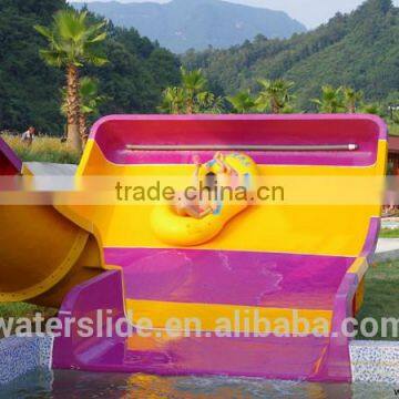 Water Park With Fiberglass Water Sldies Rides Customized Products