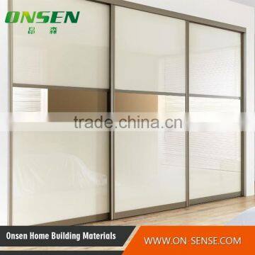 Modern Laminate Glossy Melamine Bedroom Wardrobe photo-4