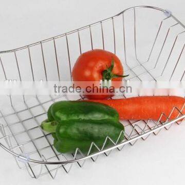 kitchen accessory stainless steel wire mesh kitchen cooking basket