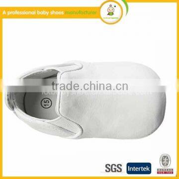 White pu Soft Sole Infant Shoe Kids Leather Shoes photo-2