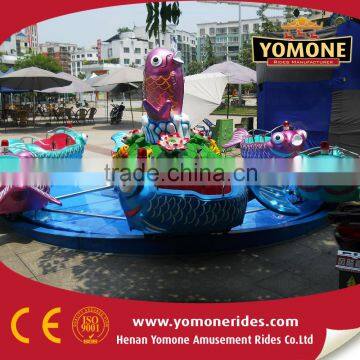 Customized Amusement Park Hot Selling Equipment Rides Fish Carousel Rides photo-2