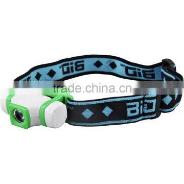 Waterproof Outdoor Camping 3W high power led head lamp headlamp flashlight