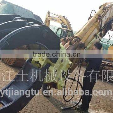 wood grapple for excavator
