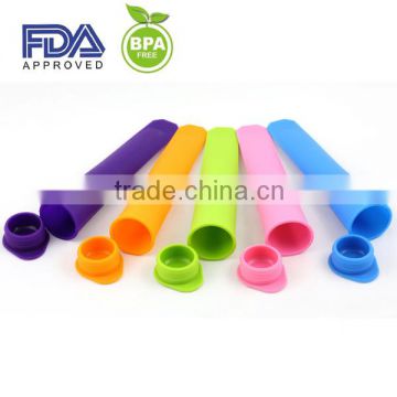 LFGB approved wholesale custom silicone ice cream mold ,ice pop mold,ice cream maker