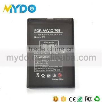 OEM 100% new product mobile phone battery for avvio 768,for avvio 768 battery