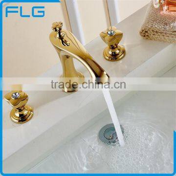 FLG10009 Assessed Supplier Competitive Price Gold Bathroom Faucet Traditional photo-3