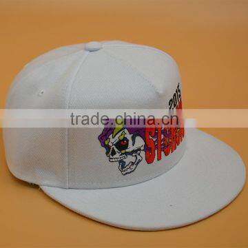 3D Embroidery Flat Binn Cap,custom Snapback Hat