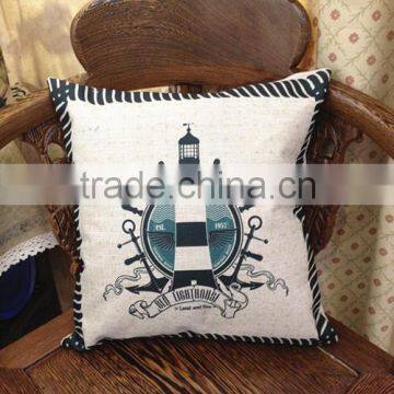 Nature Linen Material Custom Printed Cushion Pillow photo-5