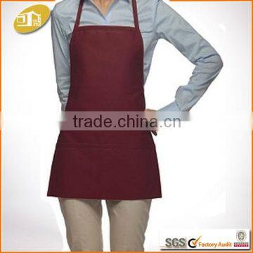 Polyester And Cotton Wine Color Petite Apron