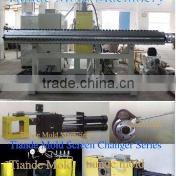 screen changer for extrusion plastic machine