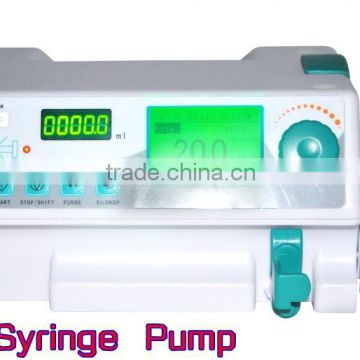 Clinics Apparatus Single Syringe Pump compatible with Voice Alarm KVO Speed SP-50B injection pump