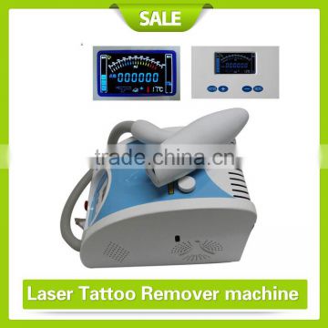 protable Q Switched nd yag laser tattoo removal 1064nm 532nm 1032nm black doll heads