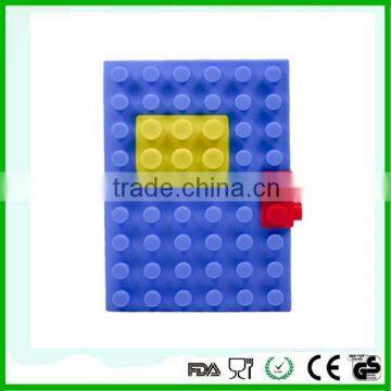 Round shape silicone notebook in A6 size