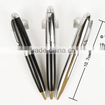 OEM Design Fat Metal Ball Pen, Mat Color Metal Short Ballpoint Pens