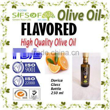 High Quality Flavored Olive Oil. Orange Infused Olive Oil. 100% Olive Oil With Orange in Glass Bottle 250 Ml. photo-4