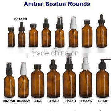 amber boston bottles or amber medicine bottles