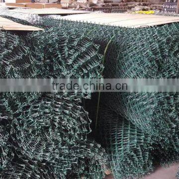 Chain Link Border Fence/playground Chain Link Fencing/Countyard Park 9 GUAGE CHAIN LINK FENCE 8 FT HIGH x 25 FT ROLLS photo-3