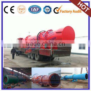 Low consumption rotary coal drum dryer in Henan