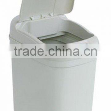 Plastic Sensor Trash Can , ABS Touchless Dust Bin , Hand Free Waste Can