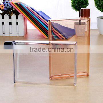 420ml Mini A5 Memo Plastic Memo Water Bottle Flat Notebook Bottle photo-3