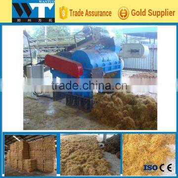 Coconut fiber open processing machine