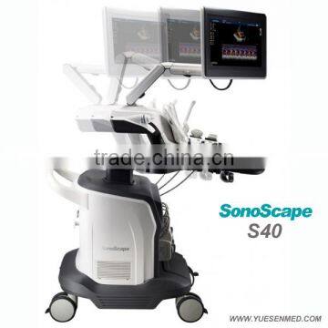 Trolley Medical Doppler Ultrasound Sonoscape S40 Price photo-3