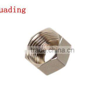 brass nut with female thread , 1/4" 3/8" 1/2" size ,attractive price