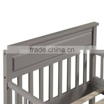 Grey Color Unique Cheap Price Baby Relax Oine Wood Toddler Bed photo-2