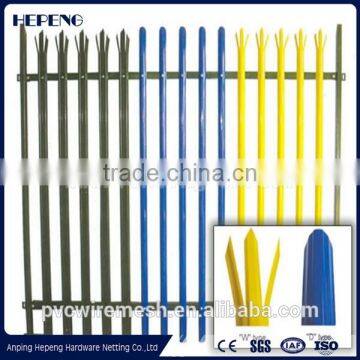 Hot Dipped Galvanized Steel Anti-climb Security Fence / Palisade Fence photo-3