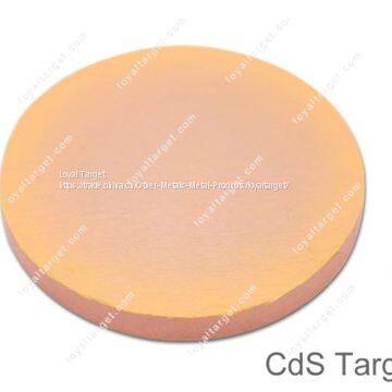 Pure Cadmium sulfide (CdS) Sputtering Targets 99.999%