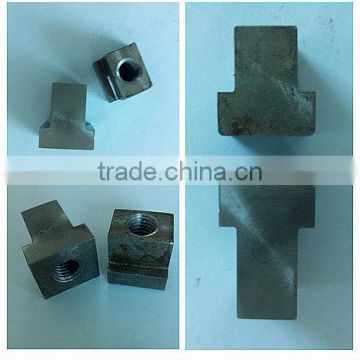 China non-standard stainless steel feale connection with square head