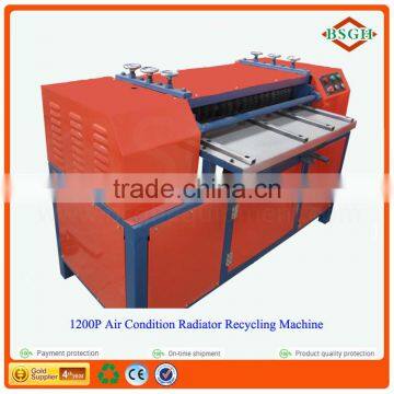 Canada Market Radiator Crushing Copper Separating Equipment Wasted Car Radiator Recycling Machine photo-2