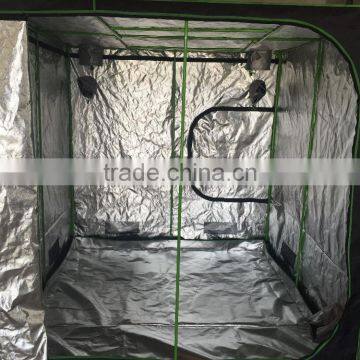 New Design Quality Portable Grow Tent Silver Mylar Green Room Hydroponic Bud Room Dark Room 2x2x2M for Gardening photo-3