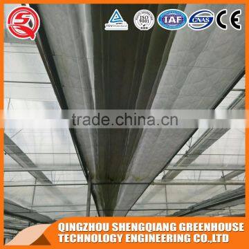 Solar Glass Greenhouse With Low Cost Shading Systems for Sale photo-5
