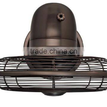 12" Metal Fan, Brushed Nickel Finish (Table Fan, Portable Fan) photo-3