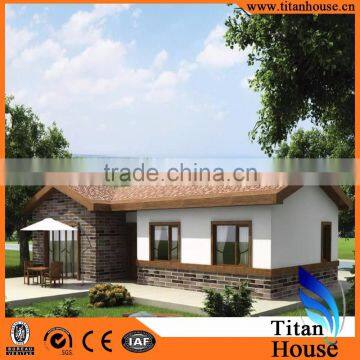 Modern Design Galvanized Steel Frame Luxury Prefab Kit Homes photo-2