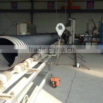 Plastic Steel Belt Corrugated Pipe / Corrugated Pipe With Steel Belt