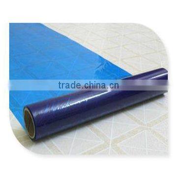 Adhesive protective film for floor/carpet/glass