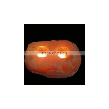 Rock Salt Candle Holder