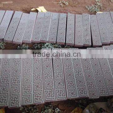 Engrave Ocean Red Granite Tile photo-3