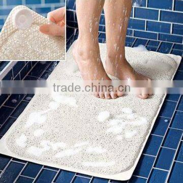 Non Slip bathroom floor mat, Baby Silicone PVC dish drying Bath Mat