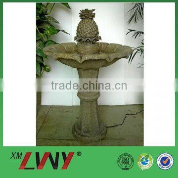 Top quality floor standing resin indoor fountain