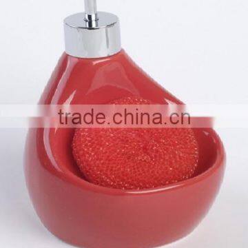 2016 New Unique Ceramic Liquidsoap Dispenser With Sponge photo-3