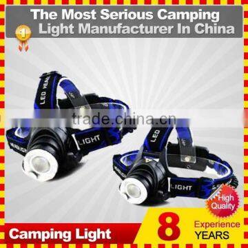 Outdoor Usage Best Rechargeable Led Powerful Headlamp for Hunting and Fishing photo-5