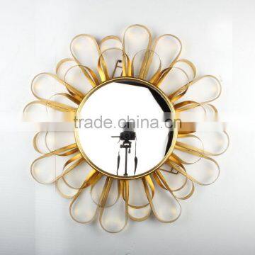 Antique Metal Frame Mirror Wall Mirrors Decorative photo-4