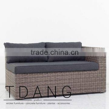 Helena Left Hand Outdoor Bench - Vietnam Wicker Furniture photo-2