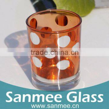 103ml High Quality Printed Glass Jars For Candles Wholesale Glassware