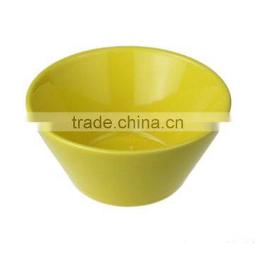 5 inch colorful ceramic salad bowl